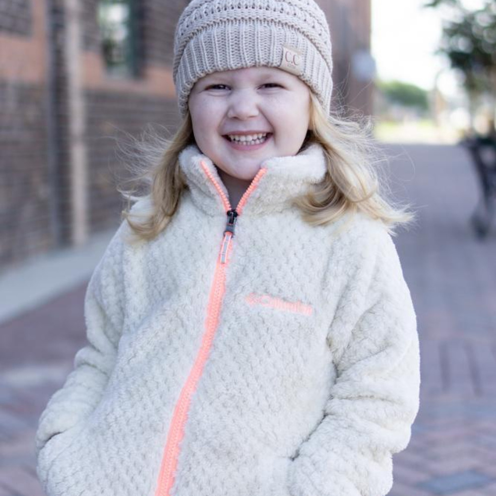🆕️ Columbia Infant Fluffy Fleece Full Zip Jacket - Picture 5 of 6